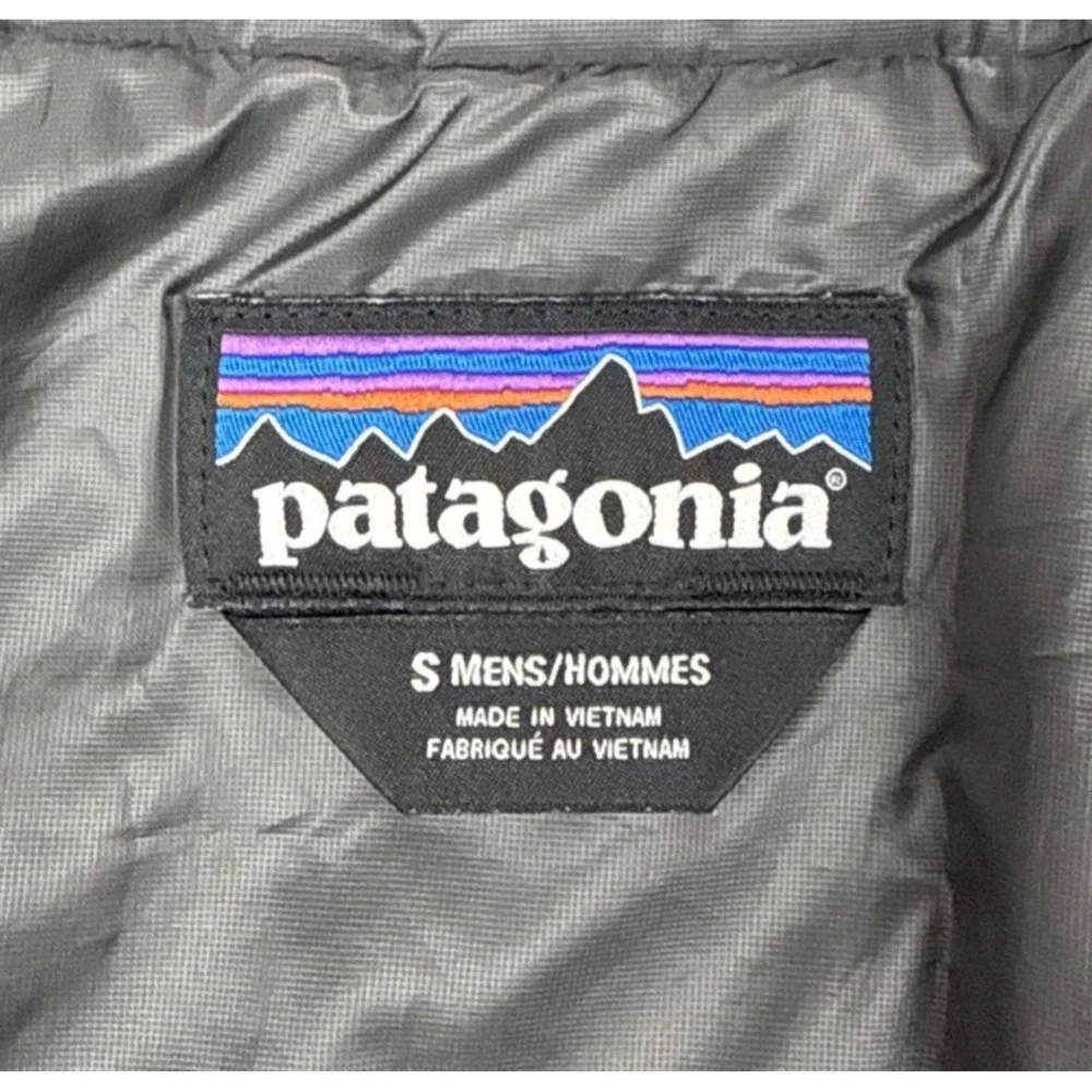Patagonia Nano Puff Vest Mens S Gray PrimaLoft Insulated Outdoor 84242 - Picture 9 of 11